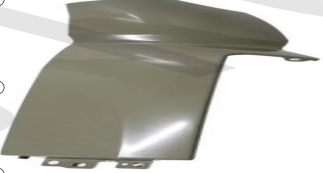 fender 66310-4F000 for Hyundai H100 Porter
