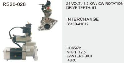 Motor Starter — 36100-41011 | YASSIA