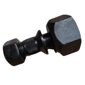 后轮胎螺栓HLDOUDLE ENDBOLT REAR WITHNUTS LEFT 52755-45210 - Hyundai Mighty truck parts